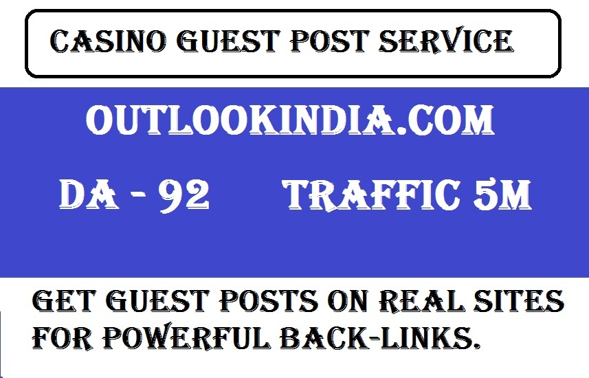 Casino Guest Post Service in UK